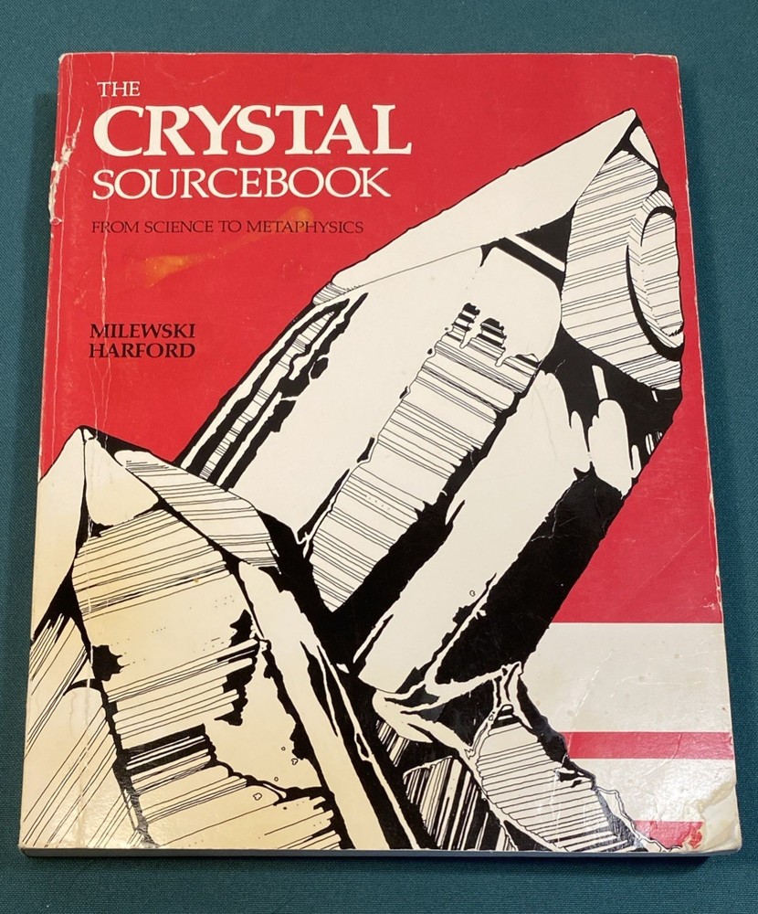 THE CRYSTAL SOURCEBOOK by Milewski Harford ~ Clean Softcover ~2nd Edition ~ 1988