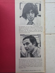 All the President’s Men Woodward Bernstein 1974 HC DJ BOMC Watergate Book