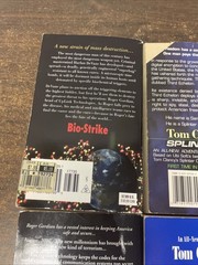 Tom Clancy Military Thriller Book Lot 8 PB HC Jack Ryan ACTION Spy Fiction