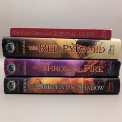 Kane Chronicles 1-3 Hardcover Rick Riordan + Survival Guide