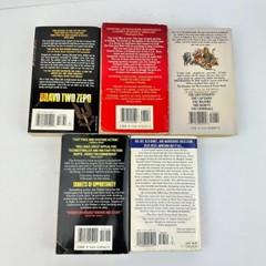 Lot of 5 Mystery War Crime Fiction PB Books/Novels Multiple Titles/Authors