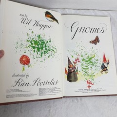 Gnomes by Wil Huygen & Rien Poortvliet 1977 Hardcover Illustrated Dust Jacket