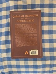 Qabalah, Qliphoth & Goetic Magic by Thomas Karlsson – Published by :AJNA: 2nd Ed