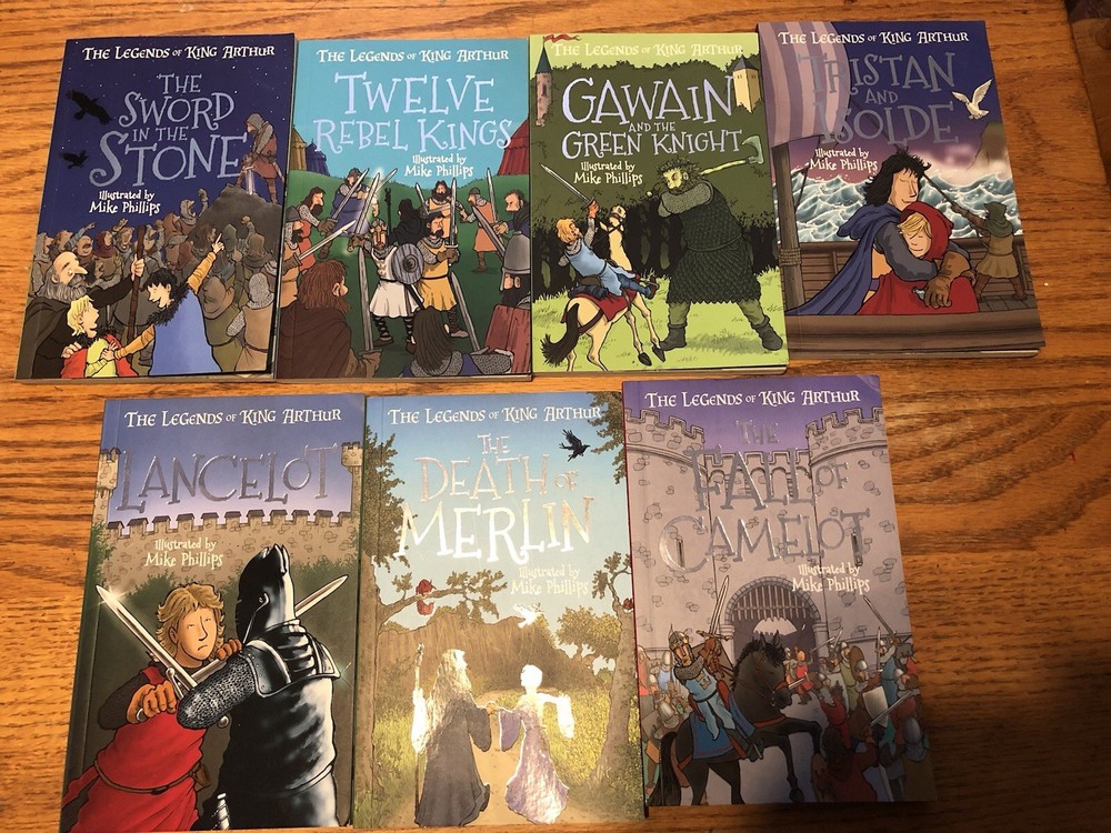 Legends Of King Arthur Sweet Cherry publishing 7 Of 10 Books