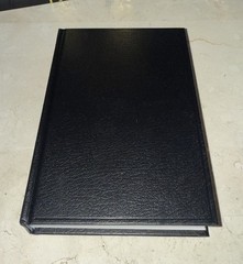 New Testament Hebrew & English Society Hebrew Scriptures Black Hardback Book NEW