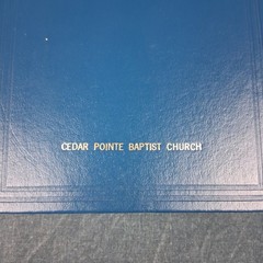 The Baptist Hymnal Prussian Blue Hardcover Baptist Convention Press 3rd Printing