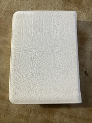 Revised English Bible (REB) White French Morocco Leather Rare Cambridge REB172W