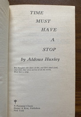 Aldous Huxley Lot of 3 Harper Perennial Classics Hardcover Dust Jacket