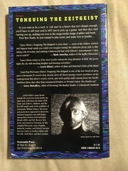 Tonguing the Zeitgeist by Lance Olsen (1994, Trade Paperback)