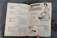 Lot 3 VTG advertising cookbooks Riverside Hamilton Beach Pillsbury 1920s-1950s