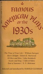 Famous American Plays of the 1930s, the 1940s, the 1950s, the 1960s Lot of 4