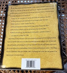 1001 Things Everyone Should Know about the Civil War by Frank E. Vandiver (1999,