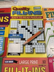 Kappa Fill-It-Ins Puzzle Magazine Lot Of 9