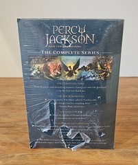 Percy Jackson and the Olympians 5 Book Paperback Boxed Set Poster Rick Riordan