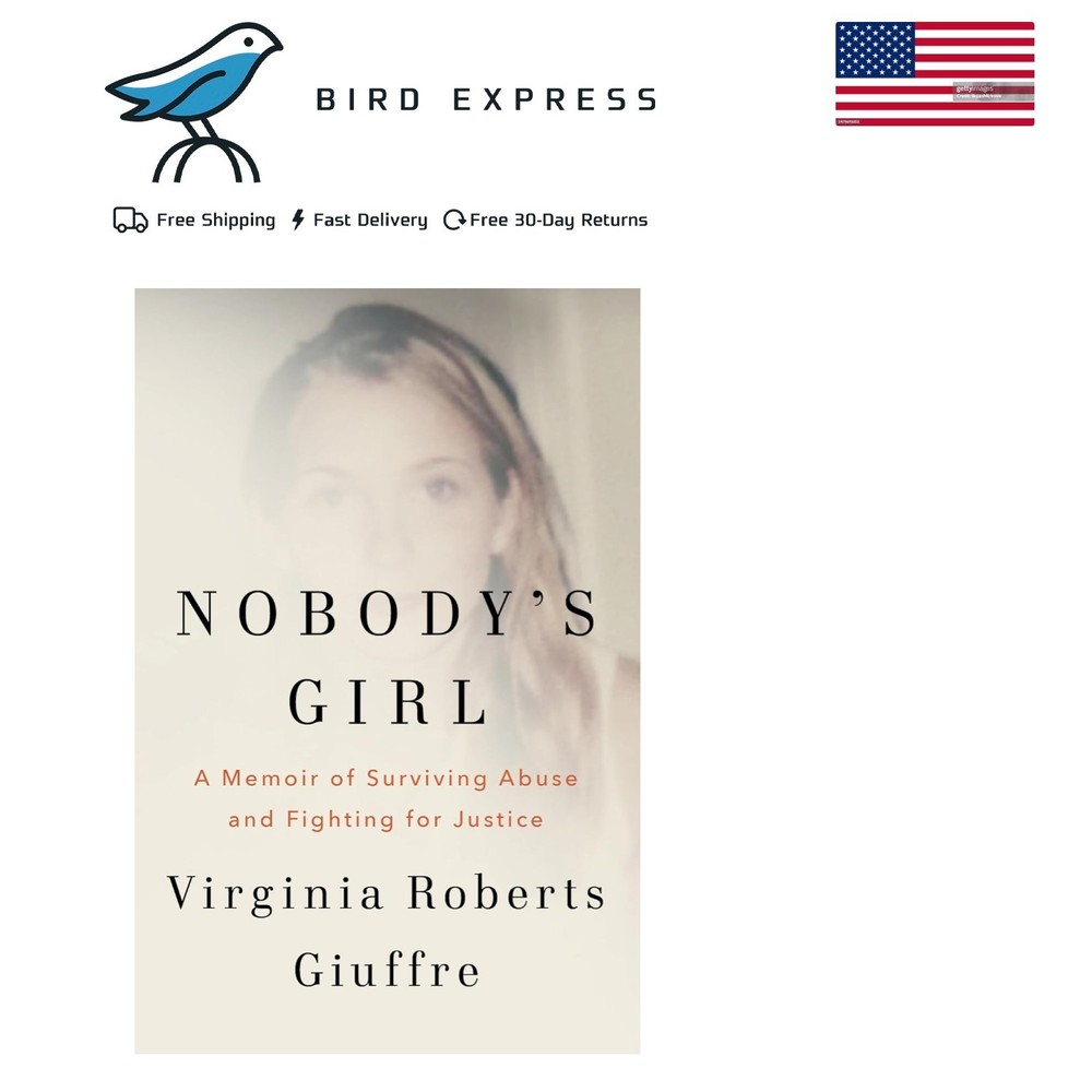 Virginia Roberts Giuffre Hardcover Book -Nobody’s Girl: A Memoir of Surviving