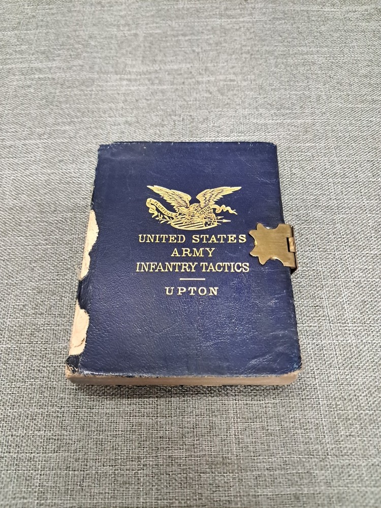 1889 United States Army Infantry Tactics Upton Revised Edition Appleton Rough