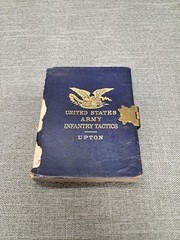 1889 United States Army Infantry Tactics Upton Revised Edition Appleton Rough