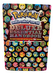 Pokemon Deluxe Essential Handbook Hardcover Gotta Catch Em’ All (432 Pages) VGC