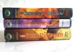 The KANE CHRONICLES Books by Rick Riordan HC/DJ 1st Ed/1st Print