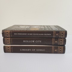 Miss Peregrine’s Home for Peculiar Children by Ransom Riggs Lot of 3 HC DJ