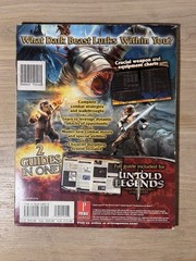 Untold Legends The Warriors Code Prima Official Game Strategy Guide PSP 2006