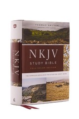 NKJV Study Bible, Hardcover, Burgundy, Full-Color, Comfort Print: The…