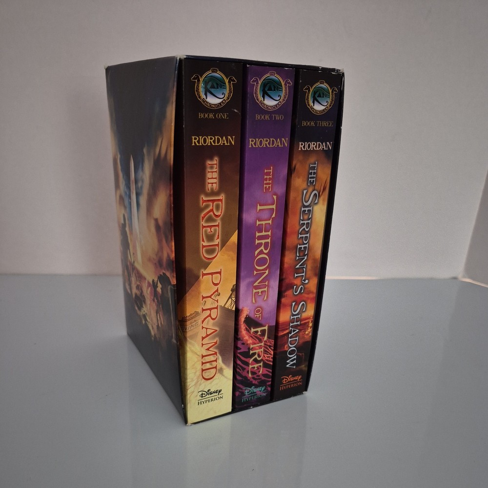 The Kane Chronicles Complete Set by Rick Riordan Vol 1-3