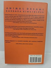 Animal Dreams by Barbara Kingsolver (1990, Hardcover) 1st Ed