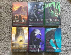 Witcher Complete Set 8 Books HC -Orbit – 1 & 2 First Print Illustrated edition