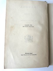 Ramona by Helen Jackson (H.H.) Early Edition 1890 Gold Leaf Cover, used rare
