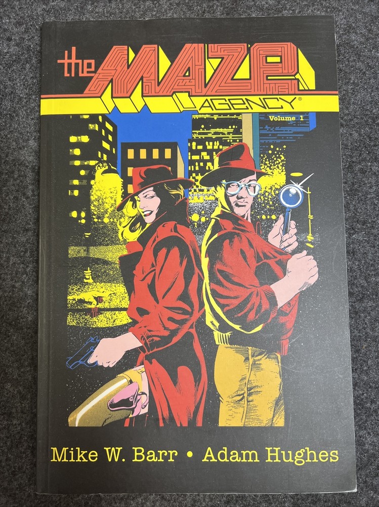 The Maze Agency Volume 1 Graphic Novel TPB Mike Barr Adam Hughes