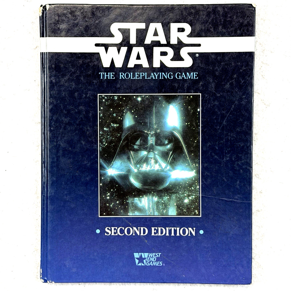 Star Wars Role Playing Game 2nd Edition West End Games Hardcover 1993