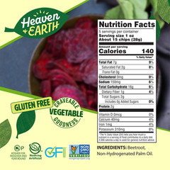 Beet Chips, 5Oz (2 Pack) Gluten Free | Non GMO | Thin & Crisp | Kosher