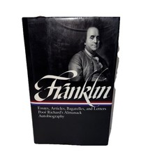 BENJAMIN FRANKLIN WRITINGS HARDCOVER BOOK THE LIBRARY OF AMERICA