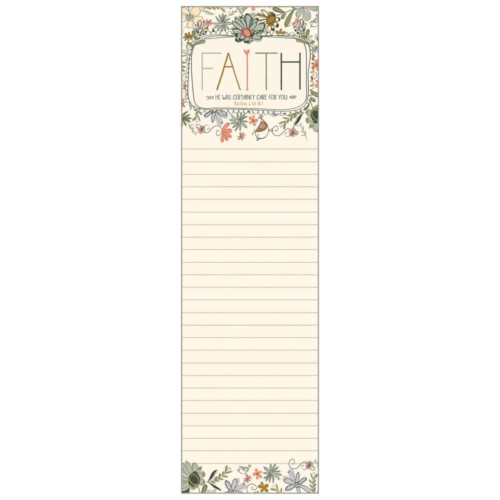 Listpad-Faith (2.75″ x 9.75″)
