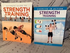 Lot of 6 Fitness & Exercise Guide Books Women’s Strength Training Hollis Liebman