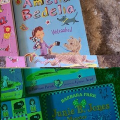 Junie B. Jones & Judy Blume Paperback Books Lot of 8 Kids Humor Ages 4-8.