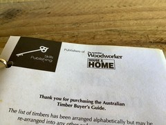 AUSTRALIAN TIMBER BUYER’S GUIDE SMALL INFORMATIVE FOLDER – THE WOODWORKER HOUSE