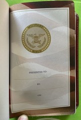 CSB MILITARY BIBLE (Burgundy LeatherTouch) Red Letter, NEW in Sleeve Case!