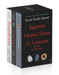Yuval Noah Harari 3 Book Boxset (Sapiens, Homo Deus, 21 Lessons for 21st Century