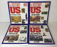A History of US Lot Of 4 by Joy Hakim – Volumes 3-6 (3 4 5 6)