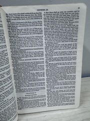 Holy Bible Red Letter Concordance Edition 1970 National Bible Press