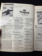 Air Progress Aviation Magazine 1985 Beech P-Baron Paris Air Show Parachutes Guid
