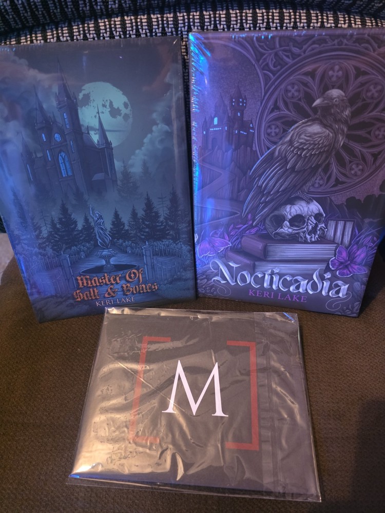 Mystic Box *SIGNED * Nocticadia & Master of Salt and Bones by Keri Lake W/Prints