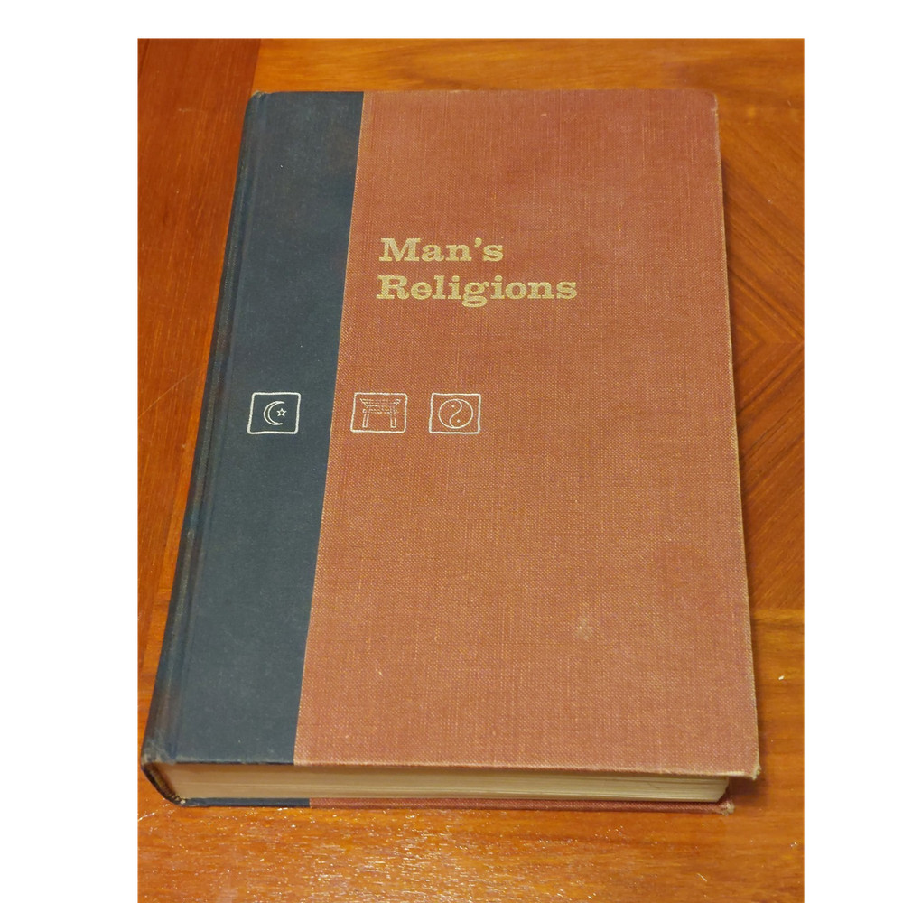 Man’s Religions John B. Noss HC Third Edition 1963 The Macmillan Company