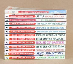 Lot of 13 Choose Your Own Adventure Paperbacks 2,3,4,5,6,9,10,12,14,34, VTG 77