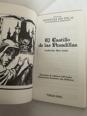 D&D Spanish Dungeons And Dragons El Castillo de las Pesadillas By Timun Mas 1983