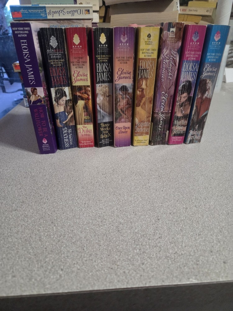 Eloisa James Lot Of 9 Books Paperback. Historical Romance.
