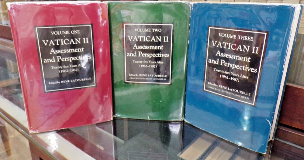 3 Volume Set, Vatican II Assessment & Perspectives 25 Years After (1962-1987)