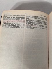 Holy Bible King James Version Regency 162M Red Letter